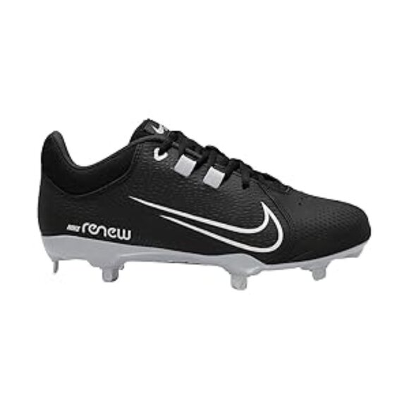 Nike Hyperdiamond 4 Pro Metal Softball Cleats Black | White Size 6 Medium - Picture 1 of 4